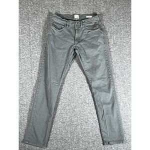 Flint And Tinder 365 Pants Mens Pocket Chino 30x32 Gray Slim Fit
